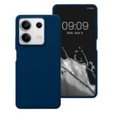 OEM Xiaomi Redmi Note 13 5G szilikon tok, hátlaptok, telefon tok, matt, sötétkék