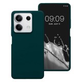OEM Xiaomi Redmi Note 13 5G szilikon tok, hátlaptok, telefon tok, matt, zöld