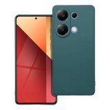 OEM Xiaomi Redmi Note 13 Pro 4G szilikon tok, hátlap tok, zöld, matt
