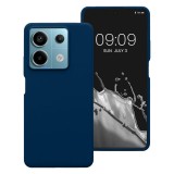 OEM Xiaomi Redmi Note 13 Pro 5G / Poco X6 5G szilikon tok, hátlaptok, telefon tok, matt, sötétkék