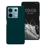 OEM Xiaomi Redmi Note 13 Pro 5G / Poco X6 5G szilikon tok, hátlaptok, telefon tok, matt, zöld