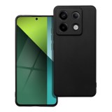 OEM Xiaomi Redmi Note 13 Pro 5G / Poco X6 5G szilikon tok, telefon tok, hátlaptok, matt, fekete, Matt case