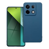 OEM Xiaomi Redmi Note 13 Pro 5G / Poco X6 5G szilikon tok, telefon tok, hátlaptok, matt, kék, Matt case