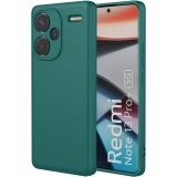 OEM Xiaomi Redmi Note 13 Pro Plus 5G szilikon tok, hátlaptok, telefon tok, matt, zöld