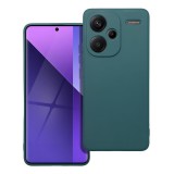 OEM Xiaomi Redmi Note 13 Pro Plus 5G szilikon tok, telefon tok, hátlaptok, matt, zöld, Matt case