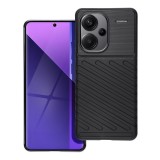 OEM Xiaomi Redmi Note 13 Pro Plus ( Pro+) 5G szilikon tok, hátlap tok, ütésálló, fekete, Thunder
