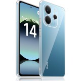 OEM Xiaomi Redmi Note 14 4G szilikon tok, hátlaptok, telefon tok, vékony, átlátszó, 0.5mm