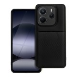 OEM Xiaomi Redmi Note 14 5G hátlap tok, telefon tok, stílusos, prémium, fekete, Noble Case