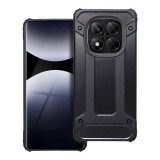 OEM Xiaomi Redmi Note 14 Pro 5G hátlap tok, telefon tok, ütésálló, fekete, Armor