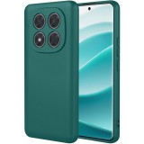 OEM Xiaomi Redmi Note 14 Pro 5G szilikon tok, hátlaptok, telefon tok, matt, zöld