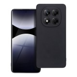 OEM Xiaomi Redmi Note 14 Pro 5G szilikon tok, telefon tok, hátlaptok, matt, fekete, Matt case