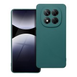 OEM Xiaomi Redmi Note 14 Pro Plus 5G szilikon tok, telefon tok, hátlaptok, matt, zöld, Matt case