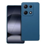 OEM Xiaomi Redmi Note 14s 4G szilikon tok, telefon tok, hátlaptok, matt, kék, Matt case