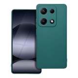 OEM Xiaomi Redmi Note 14s 4G szilikon tok, telefon tok, hátlaptok, matt, zöld, Matt case