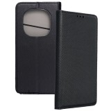 OEM Xiaomi Redmi Note 15 Pro 5G könyvtok, fliptok, telefon tok, bankkártyatartós, mágneszáras, fekete, Smart Case book