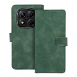 OEM Xiaomi Redmi Note 15 Pro Plus 5G könyvtok, fliptok, telefon tok, bankkártyatartós, mágneszáras, zöld, Tender Book