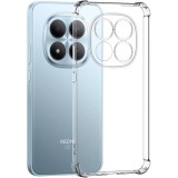 OEM Xiaomi Redmi Note 15 Pro Plus 5G szilikon tok, hátlaptok, telefon tok, erősített sarkokkal, átlátszó, Anti Shock, 1.5mm
