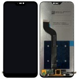 OEM Xiaomi Redmi Note 6 Pro fekete LCD kijelző érintővel