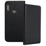 OEM Xiaomi Redmi Note 7 könyvtok, fliptok, telefon tok, mágneszáras, bankkártyatartós, fekete