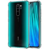 OEM Xiaomi Redmi Note 8 Pro szilikon tok, hátlaptok, telefon tok, erősített sarkokkal, átlátszó, Anti Shock, 1.5mm