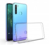 OEM Xiaomi Redmi Note 8T szilikon tok, hátlaptok, telefon tok, vékony, átlátszó, 1mm