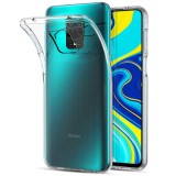 OEM Xiaomi Redmi Note 9 Pro szilikon tok, hátlaptok, telefon tok, vékony, átlátszó, 0.5mm