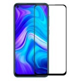 OEM Xiaomi Redmi Note 9 üvegfólia, tempered glass, előlapi, 3D, edzett, hajlított, fekete kerettel