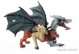 Oenux Három fejű kiméra sárkány figura 20 cm