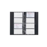 OFFICE DEPOT 4 gyűrűs kicsi névjegykártyatartó (704.0504)