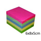 OFFICE DEPOT 6x8x5cm több színű tépőtömb (1349001-99)