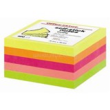 OFFICE DEPOT 76x76mm öntapadós neon kockatömb (141.5410)