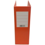 Office Depot merevfalú 9cm karton piros iratpapucs
