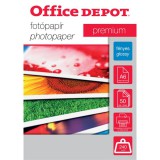 Office depot premium a6 240g fényes 50db fotópapír od112260