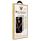 OG Premium Privacy Glass üvegfólia fekete szegéllyel - iPhone 15 Pro