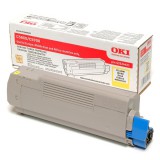 Oki C58/59/5550MFP Yellow toner 43324421
