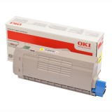 Oki C712 Yellow toner  46507613