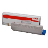 Oki C822 Black toner  44844616
