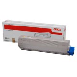 Oki C831/C841 Yellow toner 44844505