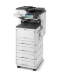 OKI MC853dnv - LED - Colour printing - 1200 x 600 DPI - Colour copying - A3 - Black - White