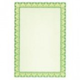 Oklevélpapír, A4, 115 g, APLI, smaragdzöld [10 lap]