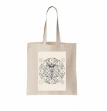 Öko szatyor Caduceus mintával