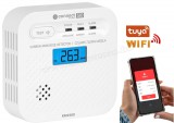 Okos WIFI Szénmonoxid érzékelő jelző készülék Kruger&Matz Connect S10-Wifi TuyaSmart