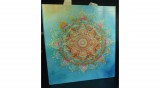 Ökotáska bevásárló táska Arany mandala 37x40x13