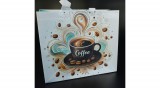 Ökotáska bevásárló táska Coffee 35x30x15 cm