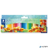 Olajpasztell kréta, STAEDTLER "Noris 241", 25 különböző szín
