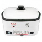Olajsütő, 2 L, TEFAL FR490070 "Versalio Deluxe 7in1", 1600W, fehér