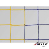 Olasz Sportháló Kézilabdaháló 3 mm PE 33080005C olasz sárga-kék