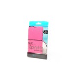 Oldalra nyíló tok Samsung Galaxy A8 (2018) A530 Nillkin Sparkle pink