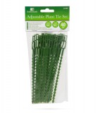 Oldható növénykötöző szett - 40 db - 165 mm