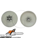 Oleo mac csillagkerék H 33,2 mm Ø külső 92,5 mm